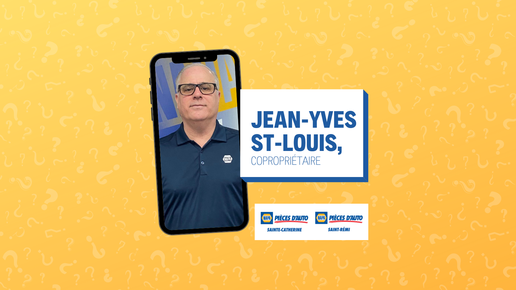 Jean-Yves St-Louis, copropriétaire, en 10 questions!